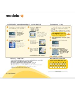 Medela Quick Clean Micro-Steam Bags for Bottles and Breast Pump Parts, 5 Count, 9 81DXvjrmoL