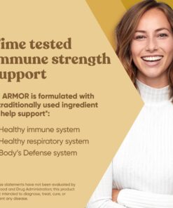 Alternative view of A+ Armor Andrographis Pure 800 Mg – Healthy Immune System Function, Physical Wellness, Potent Strength for Seasonal Protection – Full-Spectrum & Standardized – 60 Vegan Soft Capsules