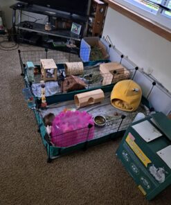 MidWest Homes for Pets Canvas Bottom (Replacement Part) for Guinea Pig Habitat Model 171GH & Guinea Pig Habitat 'Plus' Model 171GHP 47.3"L x 23.8"W x 4.3"H 20 81DZ3ix8GKL