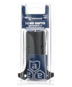 Attwood 14134-7 Trailer Adapter, 7-Way to 5-Way Connector, Trailer Wiring Harness for Trailer Lighting 11 81DZetTYxTL