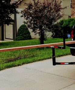 ECOTRIC Truck Bed Extender Pickup Truck Bed Hitch Mount Extension Rack SUV Lumber Ladder Canoe Boat Kayak Long Pipes w/Flag 750lbs Capacity 39 81DasFHSerL