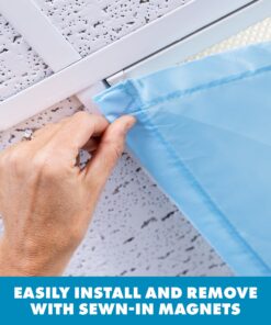 Educational Insights The Original Fluorescent Light Filters: Tranquil Blue 4-Pack, Fluorescent Light Covers, Easy Install for Classrooms, Office, Hospitals & Home, Teacher Classroom Essentials 24 81DbRD4e7L