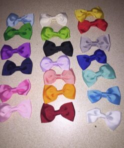 ICObuty 20 Pcs Baby Girl Boutique Grosgrain Ribbon Hair Bows Alligator Clips For Teens Kids Toddlers Children(2.75 Inch) 20 Pcs 2.75 Inch Hair Bows 41 81DbToJiYAL