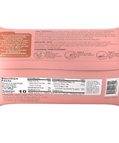 Alternative view of Miracle Noodle Miracle Rice - Konjac Rice, Keto Rice, Plant-Based, Gluten-Free, Soy Free, Low Carb Rice, Low-Calorie Rice, Grain Free, Perfect for Stir-Fry, Rice Pilaf, & Rice Pudding - 8 Oz, 6-Pack