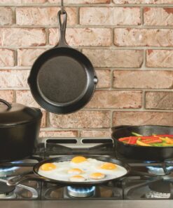 Lodge L8DOLKPLT Cast Iron Dutch Oven with Dual Handles, Pre-Seasoned, 5-Quart,Black 5 Quart 26 81DcP1nou5L