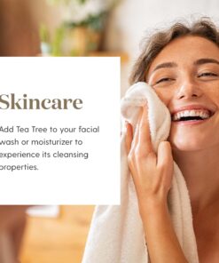 Young Living Tea Tree (Melaleuca Alternifolia) Essential Oil - 5ml Bottle - Clear and Healthy Complexion - Inhale the refreshing aroma of Tea Tree Oil to support clear breathing 0.17 Fl Oz (Pack of 1) 8 81DdfJVdlIL