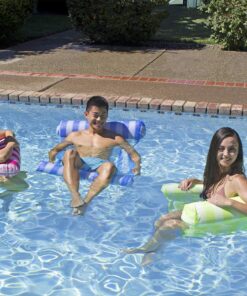 Poolmaster Water Hammock Pool Float for Adults, Blue Standard 16 81Delqsu2IL
