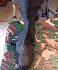 Funtasma Men's Gotham Engineer Boot 10-11 Black Distressed Polyurethane 24 81DenLxngWL