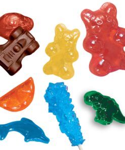 Thames & Kosmos Candy Chemistry | Science Kit | Rock Candy, Chocolates, Gummy Bears, Wintergreen Candies | 48 Page Full-Color Manual | Ages 10+ | Learn Chemistry, Have Fun | Cooking Science 13 81DgiBJv6L