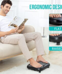 Snailax Shiatsu Foot Massager with Heat- Washable Cover Kneading Foot & Back Massager, Heated Foot Warmer, Electric Feet Massager Machine for Plantar Fasciitis,Foot Relief Black SL-593 26 81DhsopRb0L