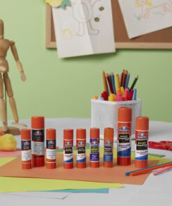 Elmer's Disappearing Purple School Glue Sticks, Washable, 22 Grams, 3 Count 22 81DiMuG9kjS