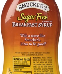 Smuckers Sugar Free Breakfast Syrup, 14.5 Fl Oz (Pack of 2) 14.5 Fl Oz (Pack of 2) 9 81DjLil46L