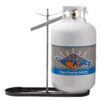 Flame King Dual RV Propane Tank Cylinder Rack for RVs and Trailers for 30lb Tanks - KT30MNT (Tanks Sold Separately) 69 81DkjH8de0L