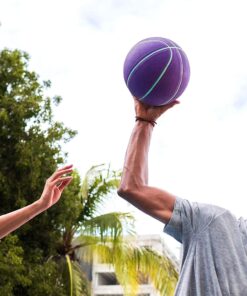 AND1 Fantom Rubber Basketball: Official Regulation Size 7 (29.5 inches) Rubber Basketball - Deep Channel Construction Streetball, Made for Indoor Outdoor Basketball Games Orange 13 81DmqismgL