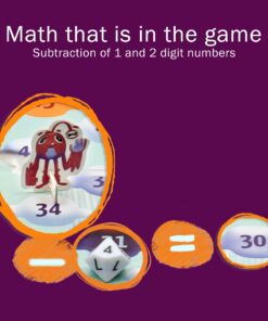 Logic Roots Cloud Hoppers Addition and Subtraction Game - Fun Math Board Game for 6 - 8 Year Olds, Easy to Play Educational Game for Kids at Home, Perfect STEM Toy Gift for Girls & Boys, Grade 1 & Up 10 81DnABoqkuL