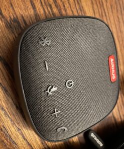 AIRHUG Bluetooth Speakerphone,Conference Speaker with Microphone,6 metes HD Voice Pick Up,Advanced Noise Reduction Algorithm,USB-C Plug & Play,Compatible with Zoom,MS Team,Skype 55 81Do1YLygRL