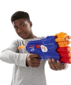 Nerf Dual-Strike Gun 20 81Do4Ir2B7L