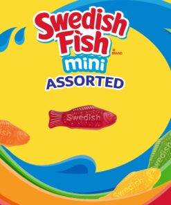 Alternative view of SWEDISH FISH Mini Assorted Soft & Chewy Candy, Family Size, 1.9 lb