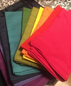 COTTON CRAFT Multicolor Cloth Napkins - Set of 12 Pure Cotton Everyday Lunch Dinner Napkin - Spring Summer Fall Holiday Birthday Party Gift - Soft Washable Absorbent Reusable Napkin - Oversized 20x20 12 Pack -20x20 Inch 45 81DpERJv45L