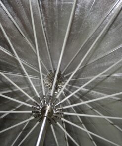 Westcott 4633 7-Feet Silver with Black Cover Parabolic Umbrella 16 81DsUaYAsWL