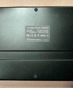 Portable Power Bank with AC Outlet, 83Wh/22500mAh 110V/85W Portable Laptop Charger Battery Bank, External Battery Pack Power Supply for Home Emergency Outage, Outdoor Camping RV Trip Adventure Red 62 81DtHc3XDxL