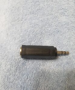 CERRXIAN 3.5mm 1/8 3 Pole Male Plug to 6.35mm 1/4 Inch Female Stereo Jack Audio Adapter Headphone Microphone Converter Connector-2 Pack 15 81Du2AVWdFL