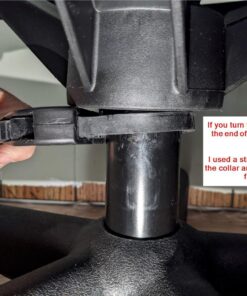 HON, Black Volt Leather Office Chair Sit-To-Stand Seating, Foot Ring, 250lb Max Weight With Wheels for Computer/Desk, Task Stool 21 81DuJStTcBL