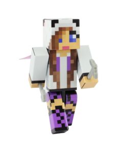Alternative view of EnderToys Panda Girl Purple Action Figure
