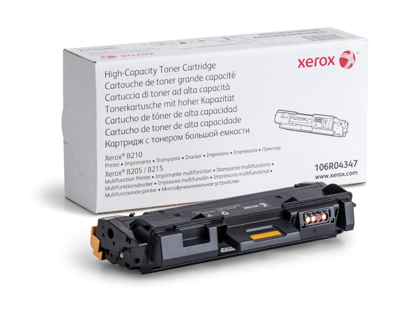 Catalog 8 Xerox B205/ B210/ B215 Black High Capacity Toner-Cartridge (3,000 Pages) - 106R04347