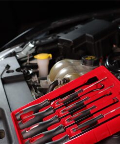 ABN Precision Scraper, Hook, and Pick 9-Piece Set – Small 6.5in and Large 10in Automotive and Electronic Tools 11 81Dyfz s69L