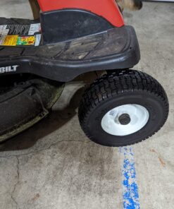 Marathon 30326 13x5.00-6in Flat Free Lawnmower Tire on Wheel 3" Hub, 3/4" Bushings, Black 28 81DzERteU3L