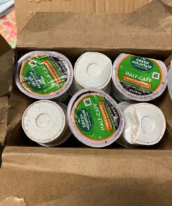 Green Mountain Coffee Roasters Half Caff Keurig Single-Serve K-Cup pods, Medium Roast Coffee, 72 Count 12 Count (Pack of 6) 26 81Dzz3H8TIL