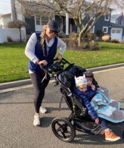 BOB Gear Revolution Flex 3.0 Duallie Double Jogging Stroller, Graphite Black 47 81E q2wFCRL