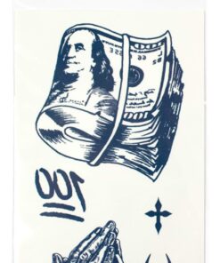 Thug Ink Temporary Tattoos - Volume I - 10 Temporary Tattoos ~ Face Tattoos ~ Teardrop, Cross, Praying Hands, etc~ Thug Life ~ Fake Tattoos ~ Water-transfer Tattoos 18 81E0pgT8wHL