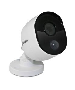 Swann Indoor/Outdoor Home Security Camera, 1080p PIR Bullet Cam, Infrared Night Vision, Thermal Heat Sensing, BNC Wired Add to DVR, SWPRO-1080MSB, 1080p Bullet Security Camera (SWPRO-1080MSB-US) Single Bullet Camera 1-Pack 4 81E14fLn2LL