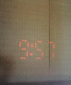 Magnasonic Projection Alarm Clock with AM/FM Radio, Battery Backup, Auto Time Set, Dual Alarm, Nap/Sleep Timer, Indoor Temperature/Date Display with Dimming & 3.5mm Audio Input - Black (EAAC601) 49 81E1jxBIEUL