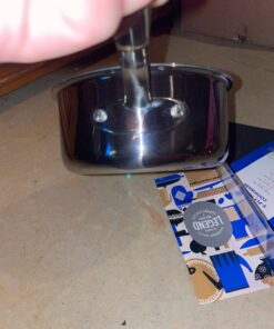 Legend 5 Ply 14 pc All Stainless Steel Heavy Pots & Pans Set | Professional Quality Cookware 5ply Clad Home Cooking & Commercial Kitchen Surface Induction Oven Safe | Non-Teflon PFOA, PTFE & PFOS Free Stainless Steel 5-Ply 58 81E1xRGKBaL