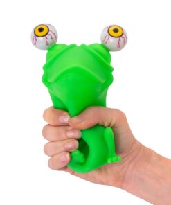 Eye Popping Flippy Frog - Large Squeeze - Stress Relief Toy - Latex Free Peepers Fidget - Anxiety Reducer Sensory Play - Funny Sensory Fidget for Boys and Girls - Suitable for Autism and ADHD 16 81E5TRuTaTL
