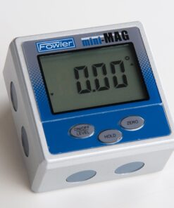 Fowler 54-422-450-1, Mini-Mag The Original Protractor 2.375 x 2.375 x 1.375" Blue/Black 2.375 x 2.375 x 1.375" Mini-Mag Protractor 12 81E5XgnCx6L