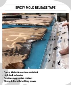 Tuck Tape Construction Sheathing Tape, Epoxy Resin Tape, 2.4 in x 180 ft (White) White 8 81E5yArfMzL