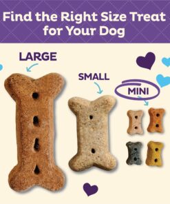 Old Mother Hubbard by Wellness Classic Natural Puppy Treats, Crunchy Oven-Baked Biscuits, Ideal for Training, Mini Size Dog Treats, 20 ounce bag 14 81E6PggpZDL