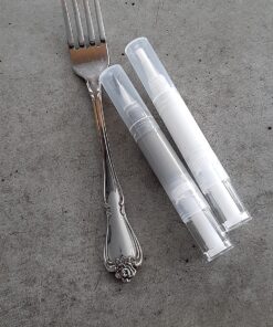 Slobproof Refillable Paint Brush Pens 2 in 1 Pack. Convenient Touch-Up with Easy To Use Syringes, Fillable Solution for Precision and Ease in Paint Touch-Ups. Ideal for Home, Wood 2 Count (Pack of 1) 27 81E70ORmURL