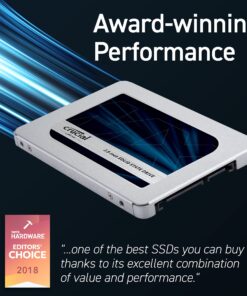 Crucial MX500 2TB 3D NAND SATA 2.5 Inch Internal SSD, up to 560MB/s - CT2000MX500SSD1(Z) Frustration-Free Packaging 26 81E7GrbZBDS 1