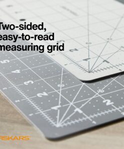 Alternative view of Fiskars Self Healing Cutting Mat for Crafts, Sewing, Quilting Projects, and Holiday Gift Sets- 18” x 24" Grid - Gray 18"x24"