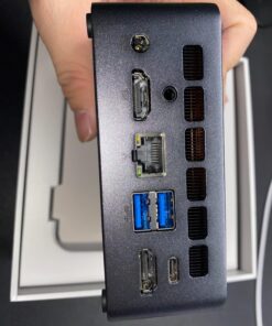 GMKtec Mini PC Windows 11 Pro Intel Core i7-11390H (Turbo 5.0 GHz) 32GB DDR4 1TB SSD Desktop Mini Computers WiFi 6, BT 5.2, DP, HDMI, RJ45 2.5G, USB3.2, Black 21 81EC3HuzbHL