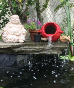 KEDSUM 550GPH Submersible Pump(2500L/H, 40W), Ultra Quiet Water Pump with 5ft High Lift, Fountain Pump with 6.5ft Power Cord, 3 Nozzles for Fish Tank, Pond, Aquarium, Statuary, Hydroponics Blue 40 81EDD7wXKnL