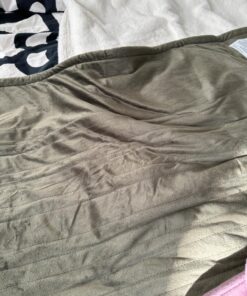 Sunbeam Royal Mink Sherpa Night Fog Heated Personal Throw / Blanket, Cozy-Warm, Adjustable Heat Settings 23 81EEBjZPyuL