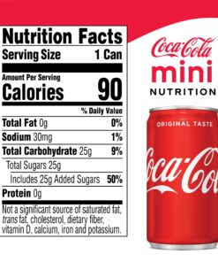 Coca-Cola Soda Soft Drink, 7.5 fl Oz (10 count) Coca-Cola 7.5 Fl Oz (Pack of 10) 20 81EEh2v6DUL