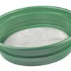 SE 13 1/4 Inch Stackable Classifier Gold Prospecting Pan - 1/70 Inch Stainless Steel Mesh Sifting Pan, Green Pans 16 81EGENBVPXL