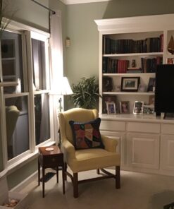 Nearly Natural 6673 30in. Aglaonema with Decorative Vase Silk Plant,Green,7.5" x 9" x 30" 20 81EGmQlWlbL